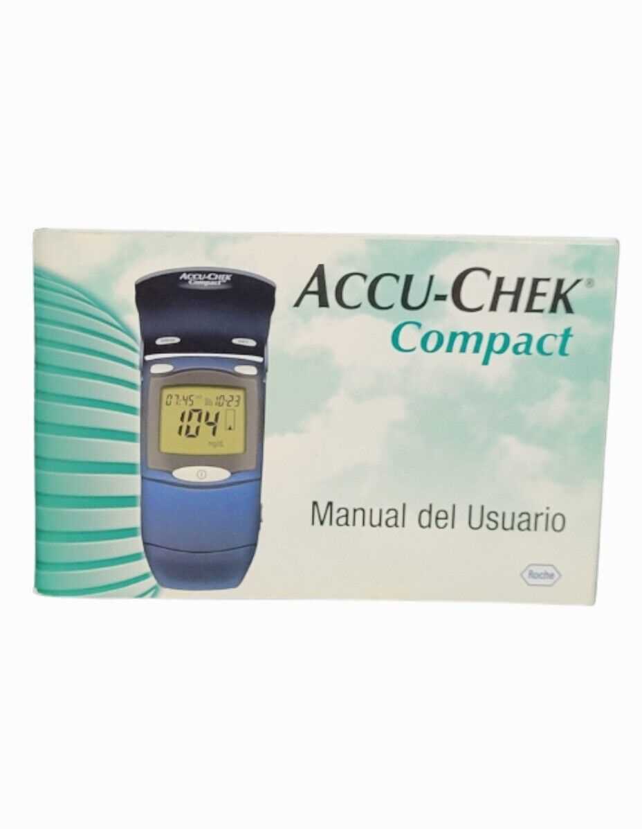 accu chek compact plus instructions manual