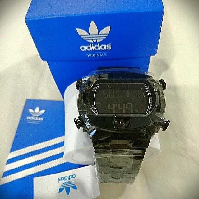 adidas digital watch instruction manual