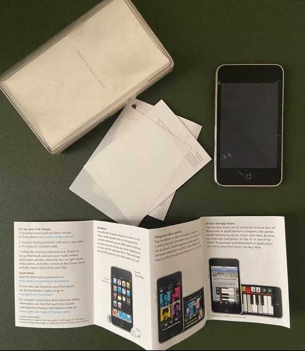 apple ipod touch manual instructions