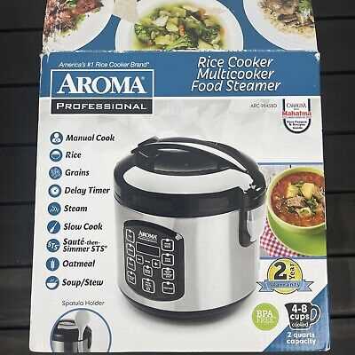 aroma digital rice cooker instruction manual