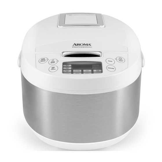 aroma professional rice cooker instruction manual