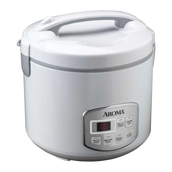 aroma rice cooker instruction manual