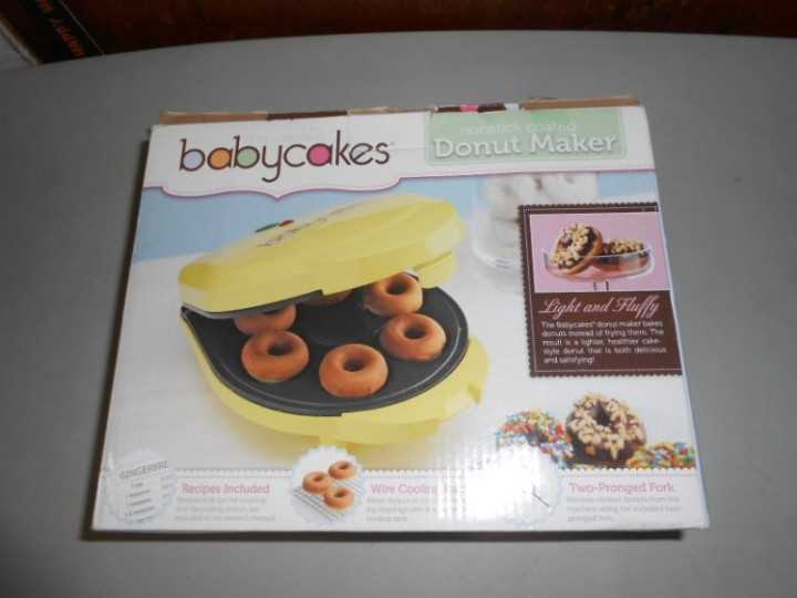 babycakes donut maker instruction manual