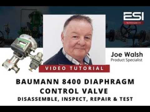 baumann actuator instruction manual