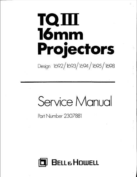 bell howell instruction manuals