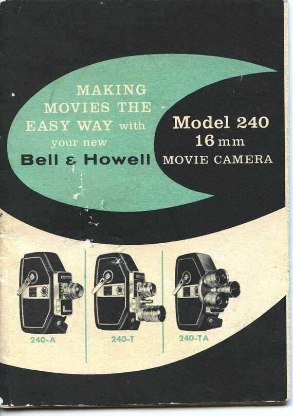 bell howell instruction manuals