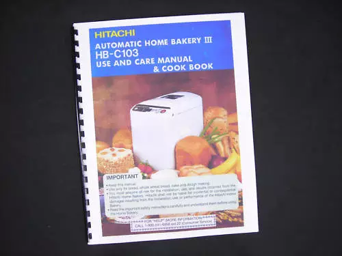 bella cucina bread maker instruction manual