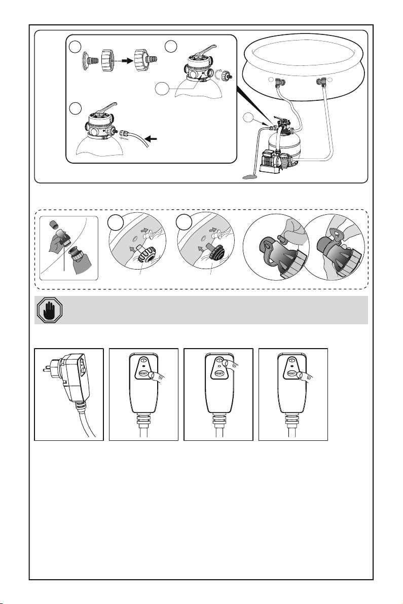 bestway pool filter instruction manual