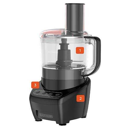 black and decker 8 cup food processor instruction manual