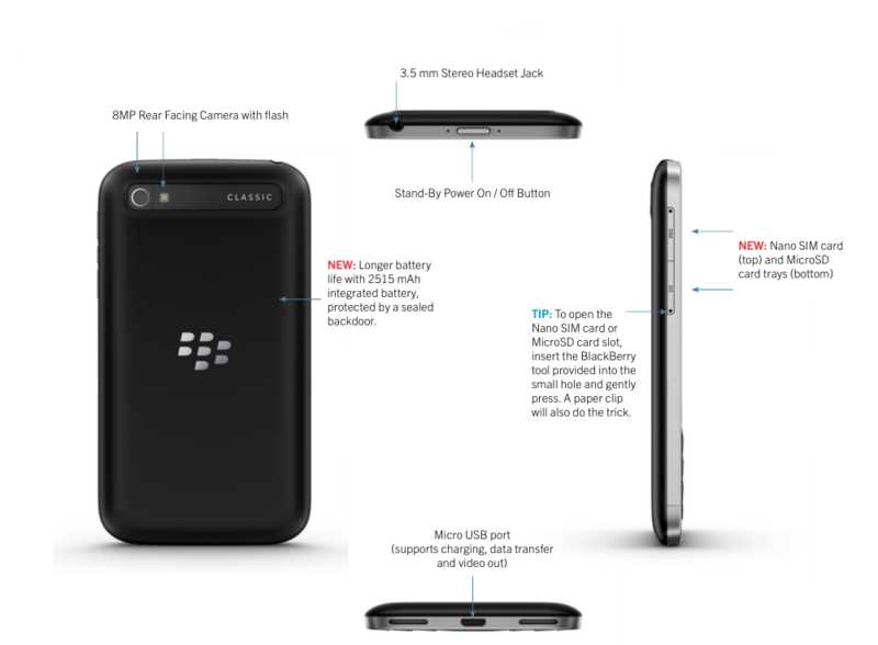 blackberry classic instruction manual