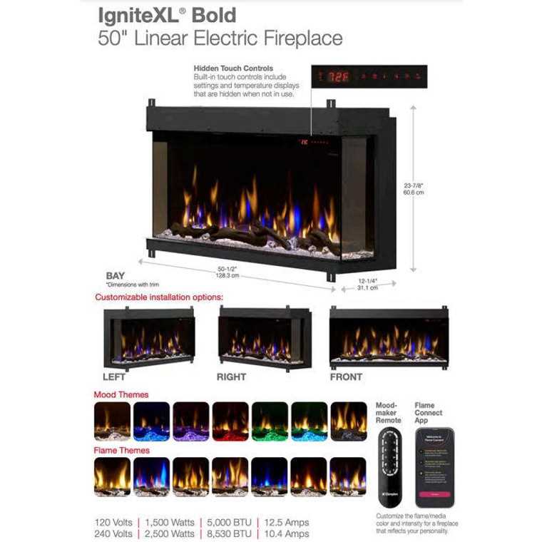 bold flame electric fireplace instruction manual