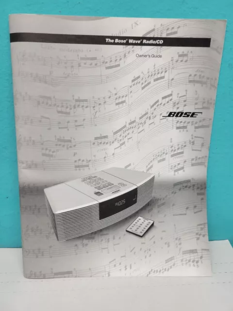 bose wave radio instruction manual