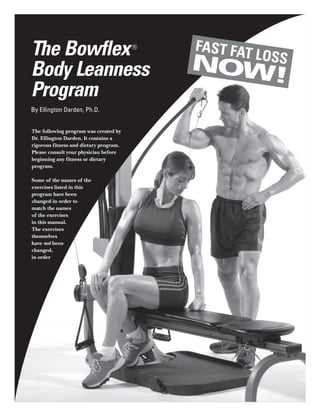 bowflex blaze instruction manual