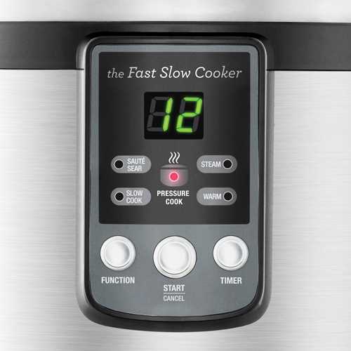 breville fast slow cooker instruction manual