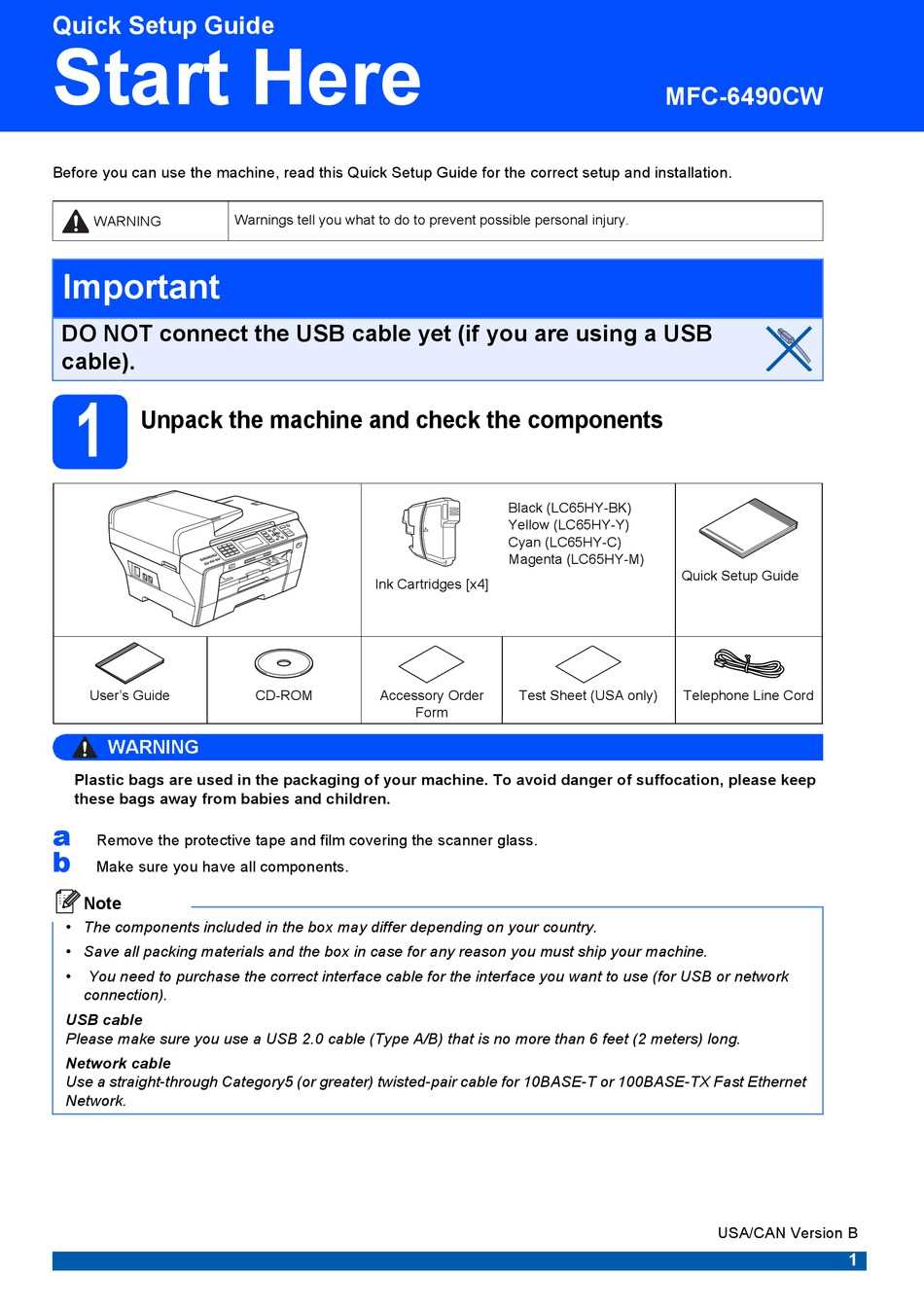 brother mfc 6490cw instruction manual