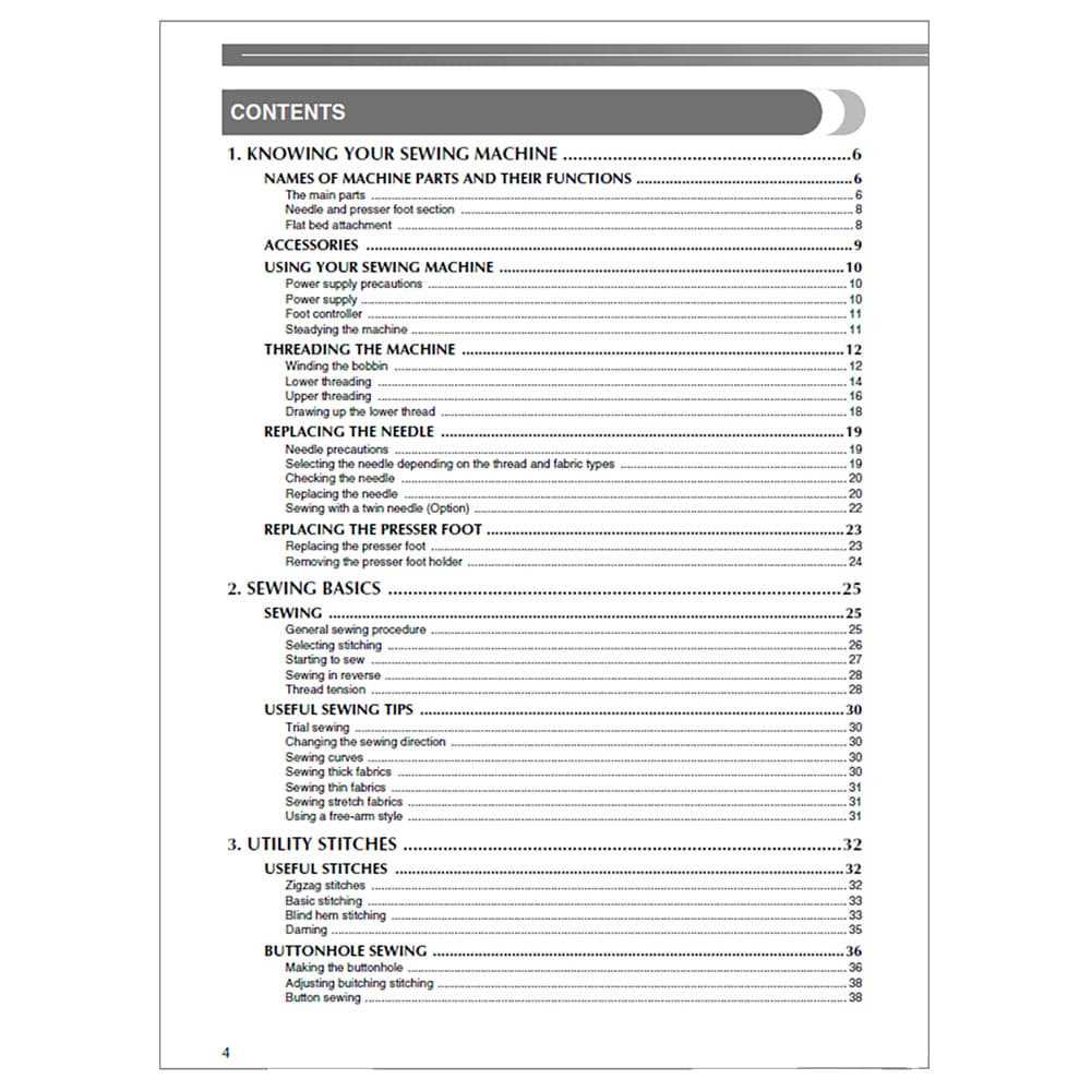 brother sewing machine ls2125i instruction manual