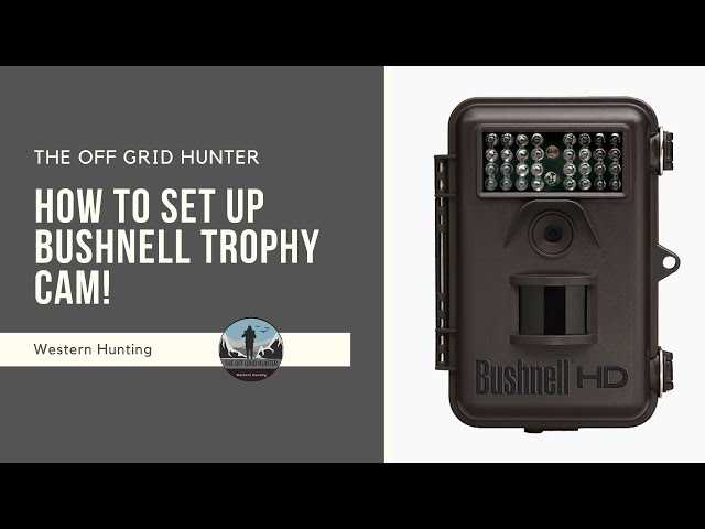 bushnell game camera instruction manual