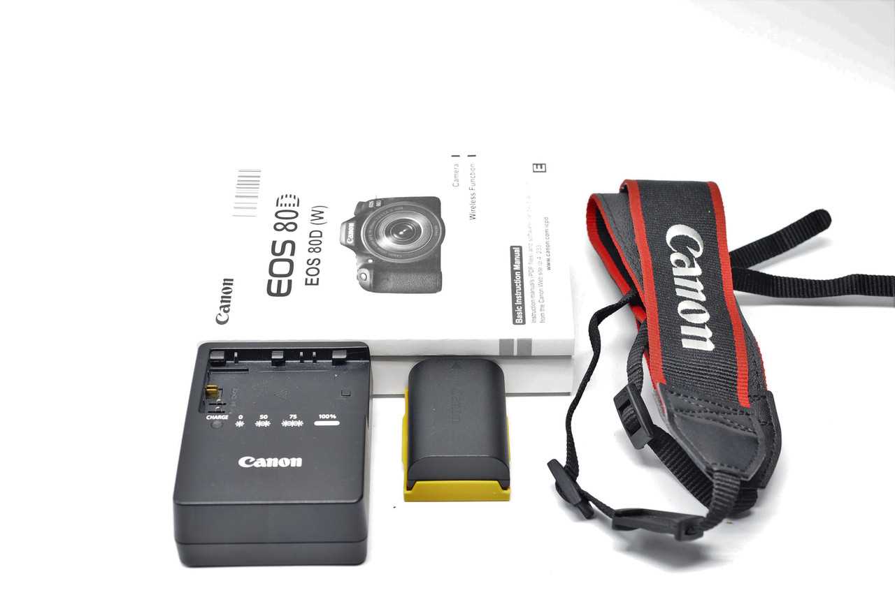 canon 80d instruction manual