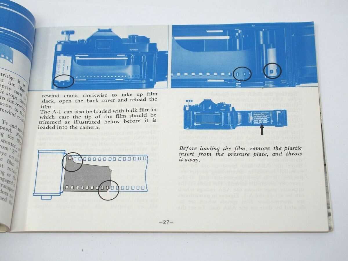 canon a 1 instruction manual