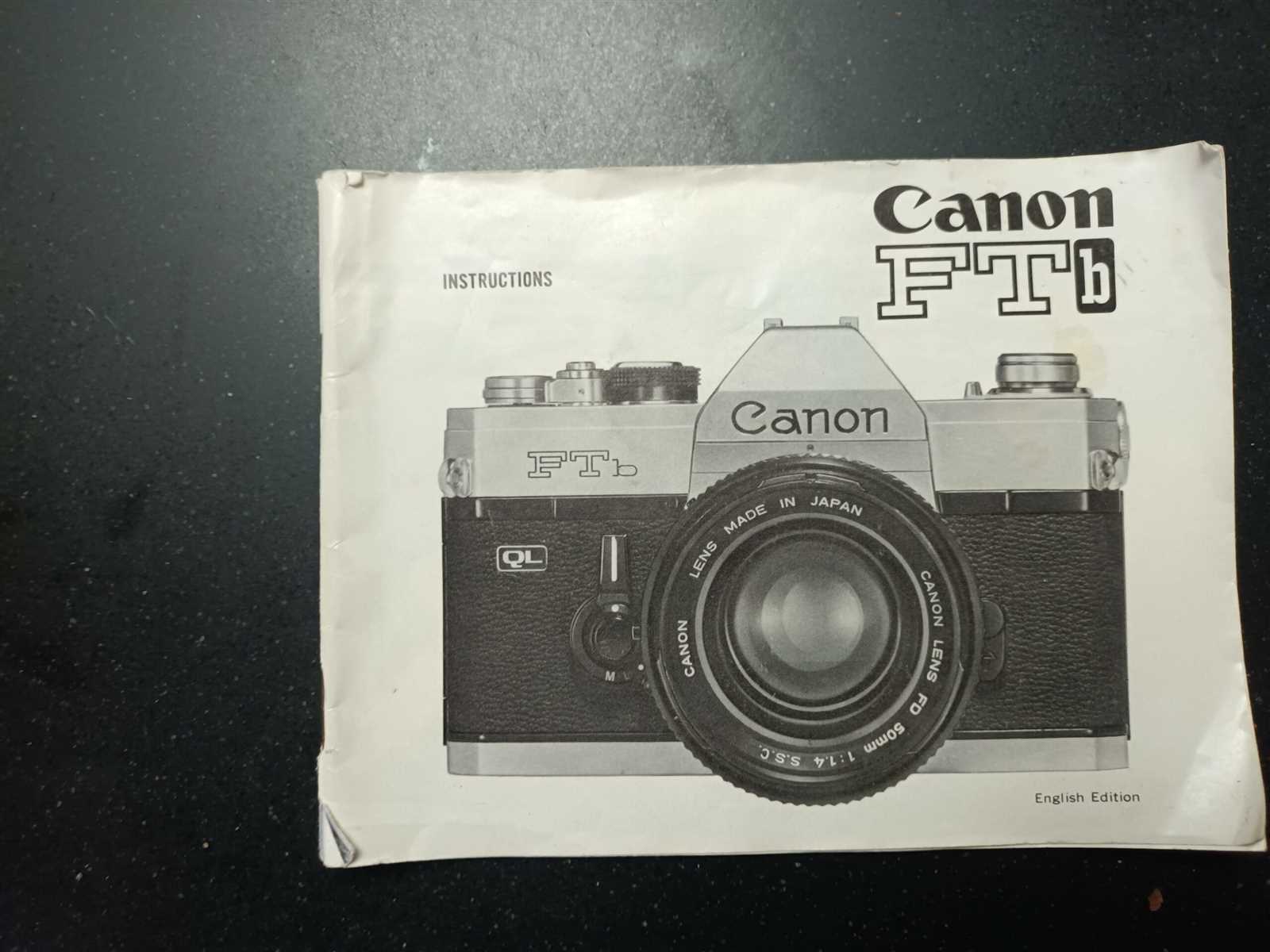 canon ftb instruction manual