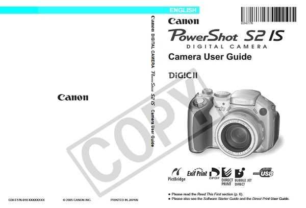 canon instruction manual download