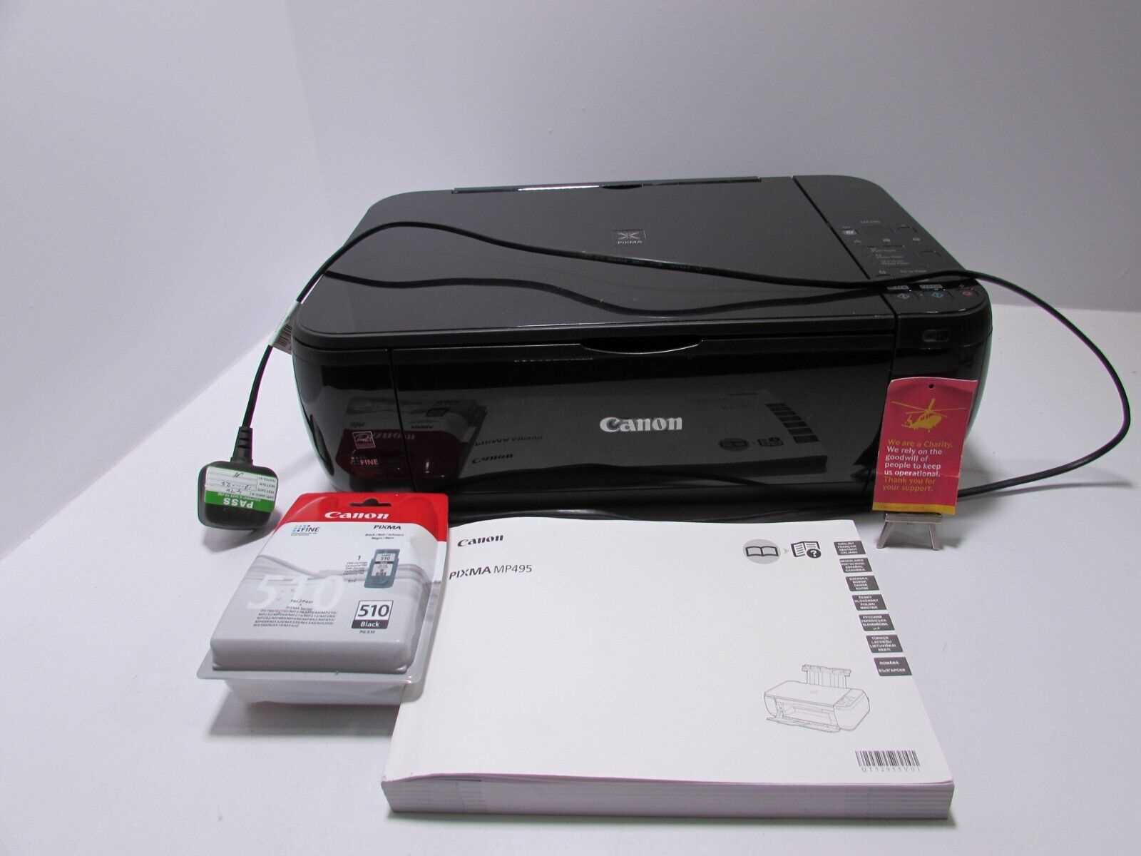 canon mp495 instruction manual