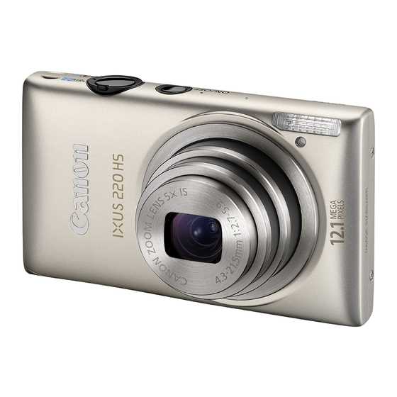 canon powershot elph 340 hs instruction manual