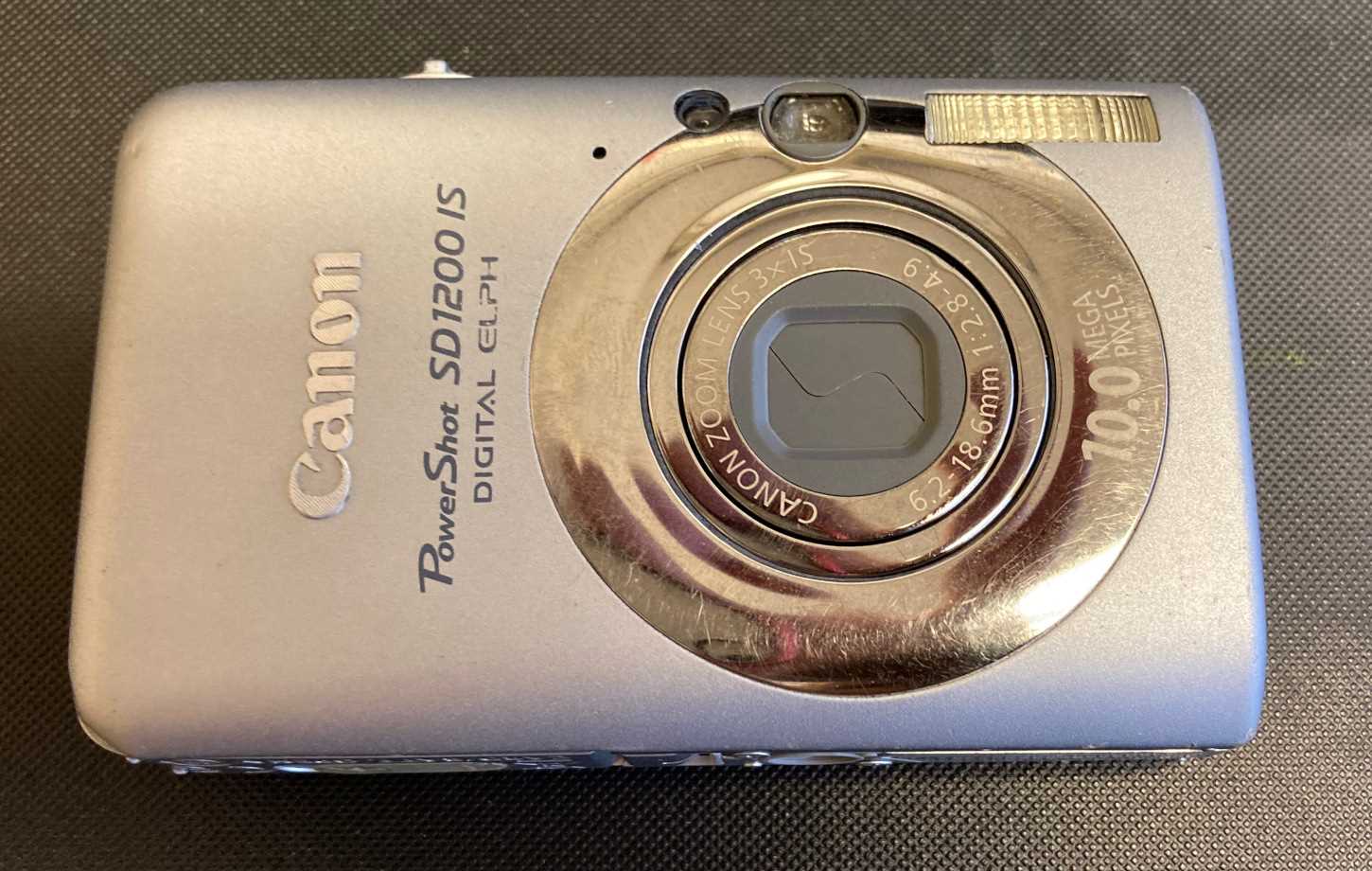 canon powershot sd1200 is instruction manual