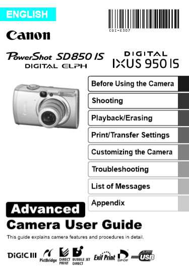 canon powershot sd630 instruction manual