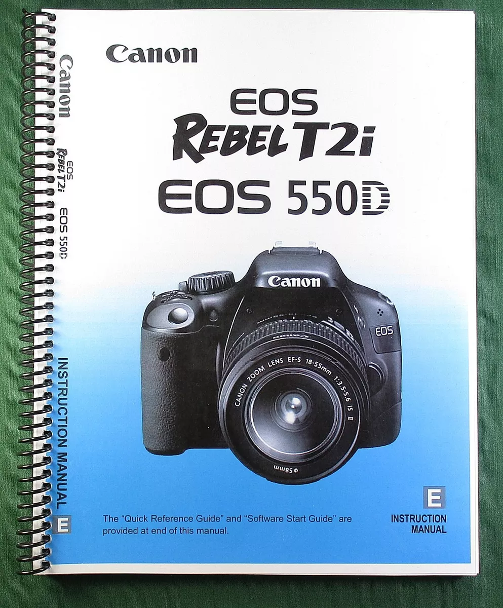 canon rebel instruction manual