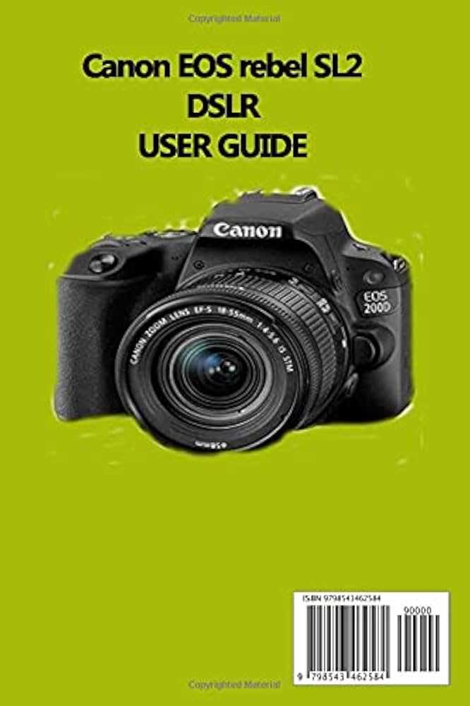 canon sl2 instruction manual