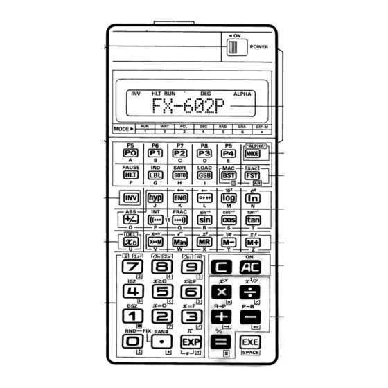 casio fx 9750gii instruction manual