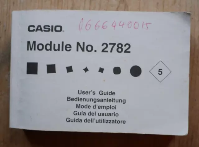 casio str 300 instruction manual