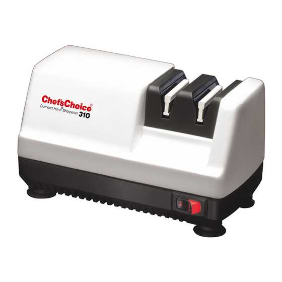 chefs choice diamond hone sharpener 300 instruction manual