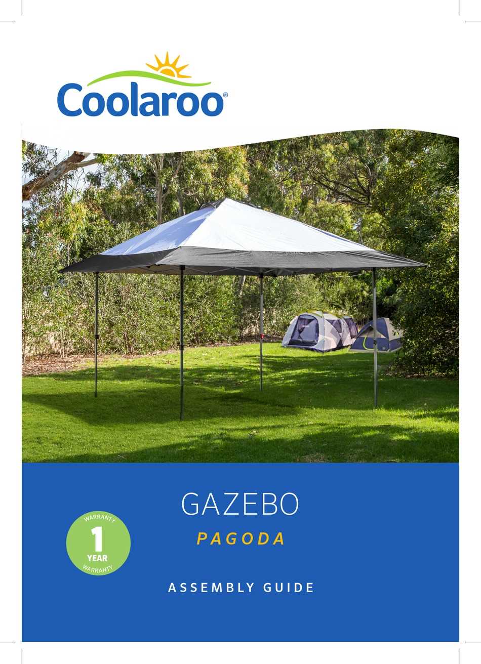 coolaroo isabella gazebo instruction manual