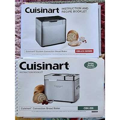 cuisinart bread maker instruction manual