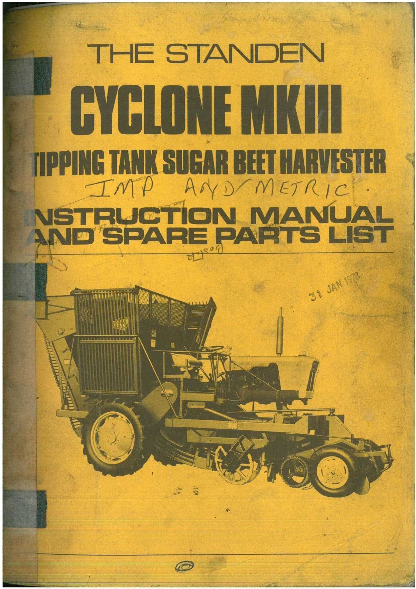 cyclone rake instruction manual