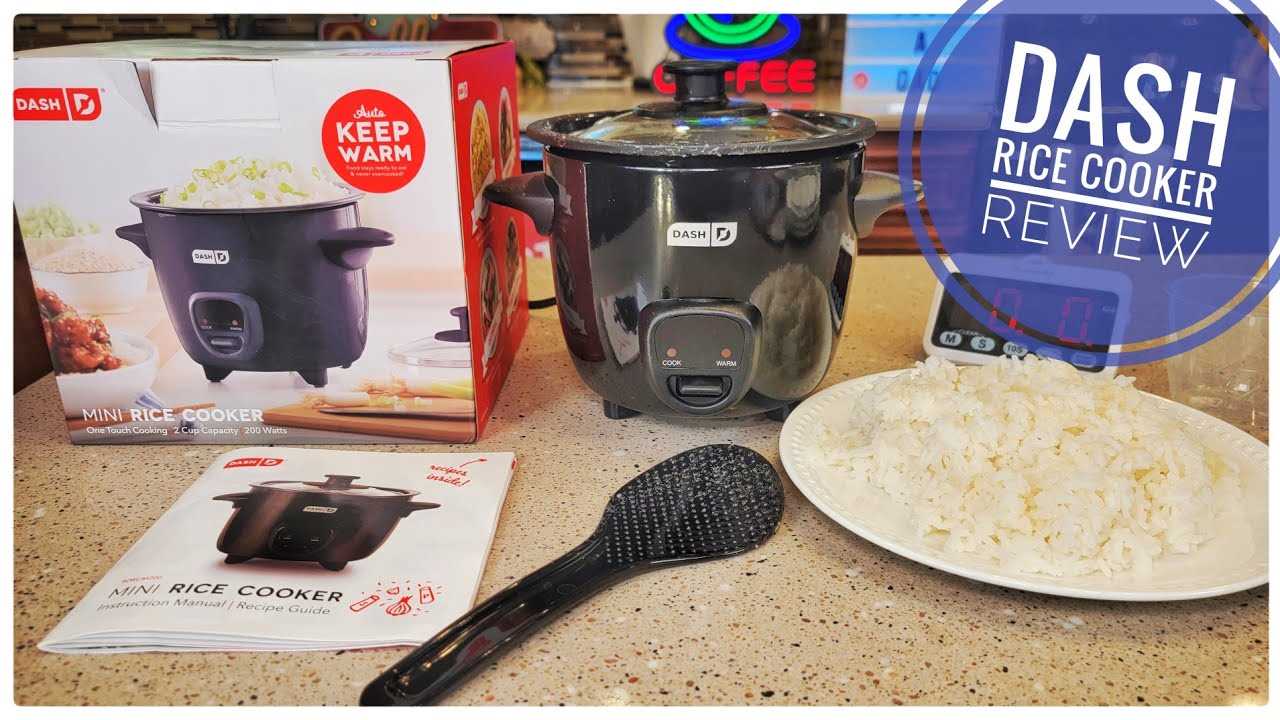 dash mini rice cooker instruction manual