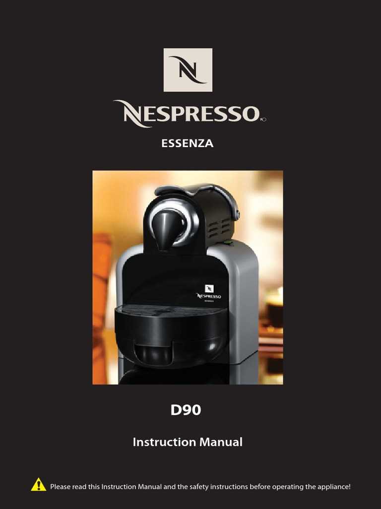 delonghi nespresso lattissima instruction manual