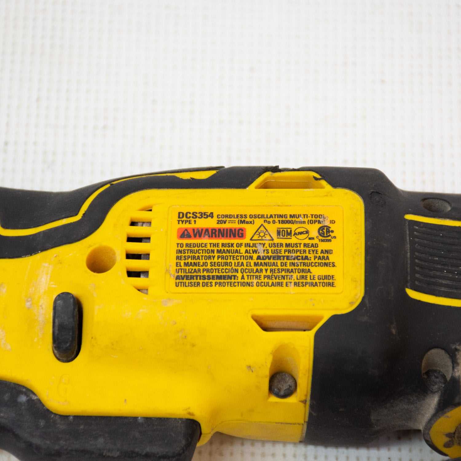 dewalt multi tool instruction manual