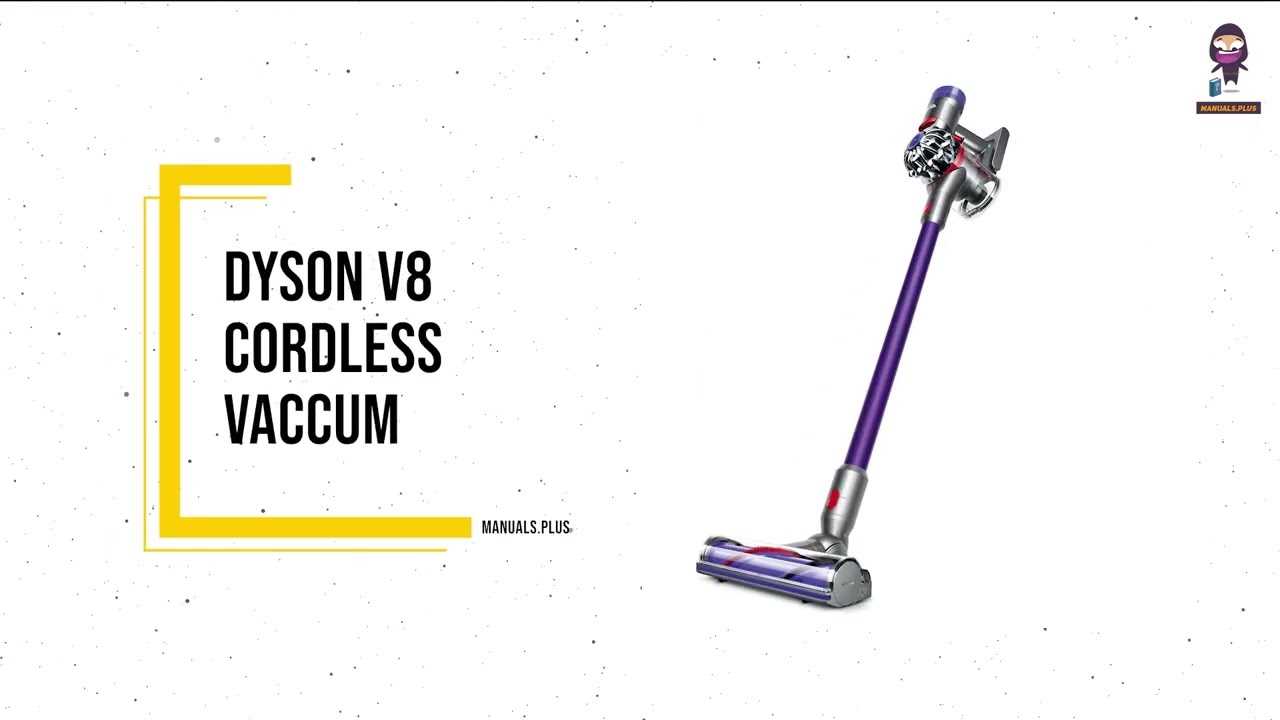 dyson v6 instruction manual