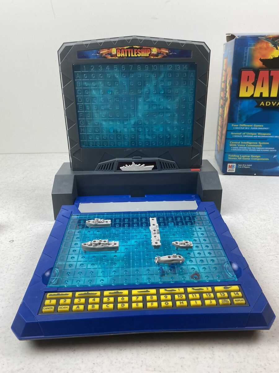 electronic battleship advanced mission instructions manual