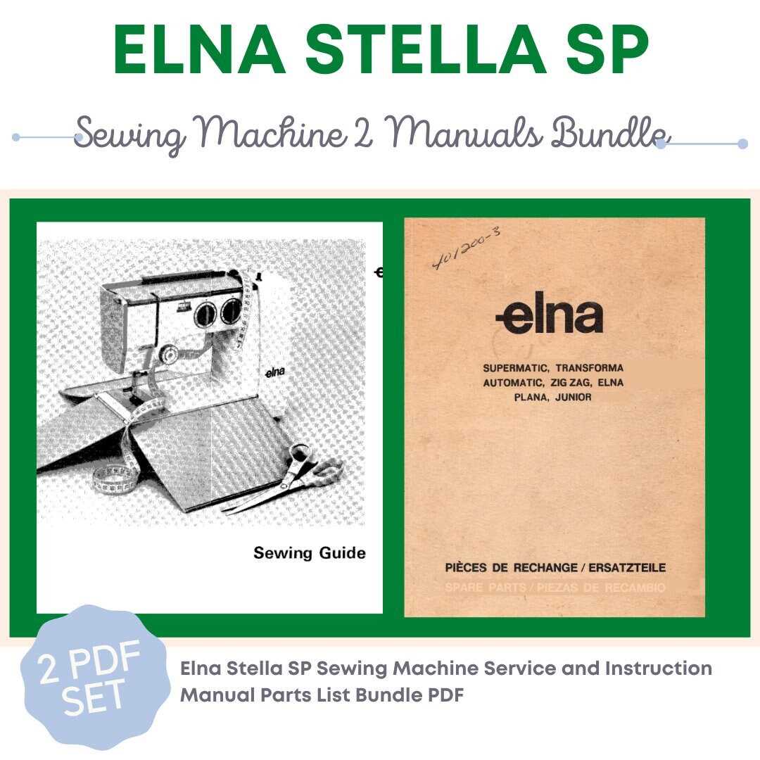 elna 6004 instruction manual