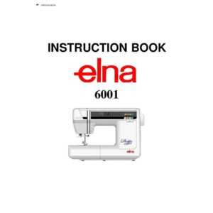 elna air artist instruction manual