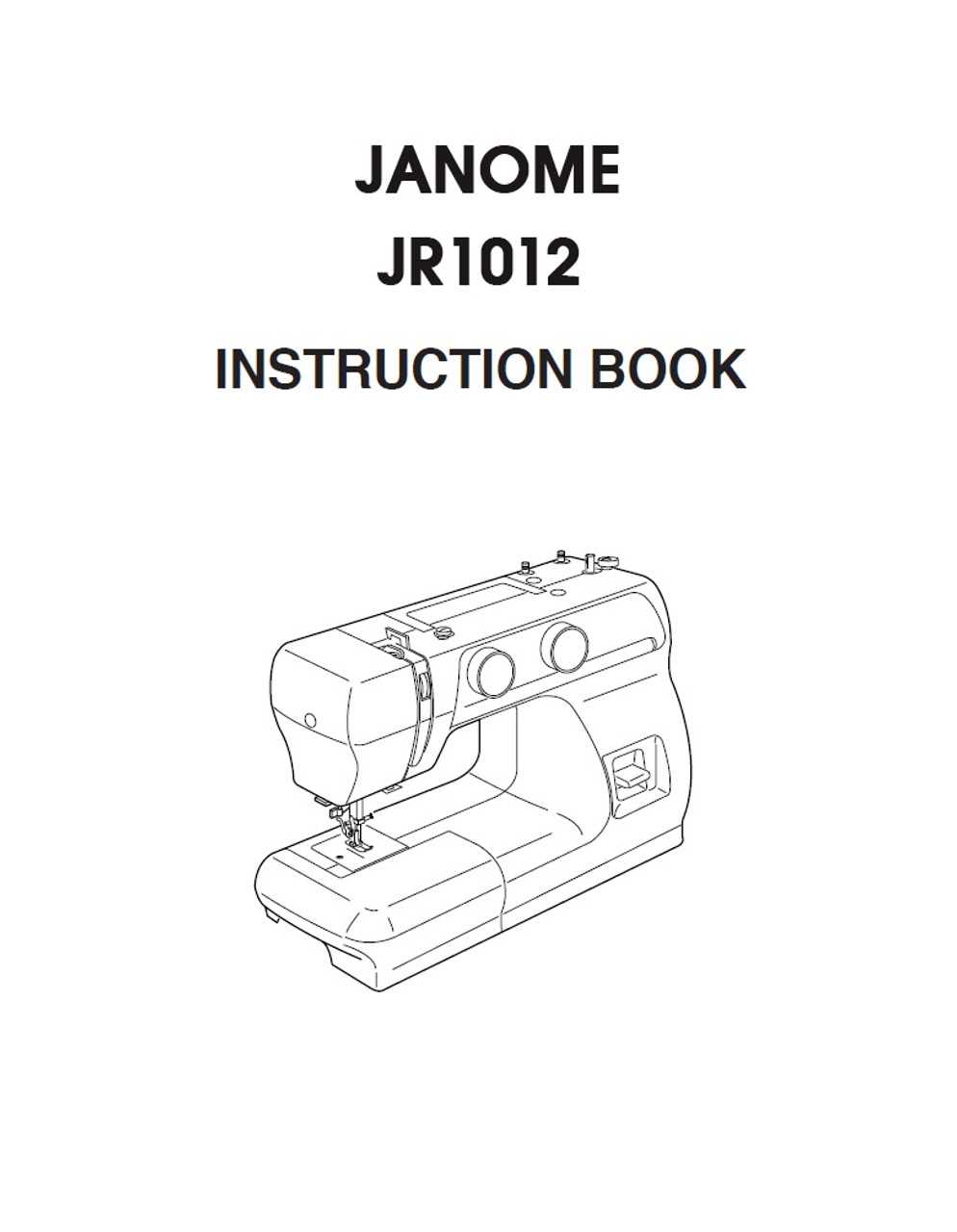 elna sewing machine instruction manual