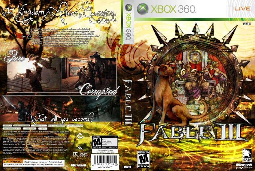 fable 3 instruction manual