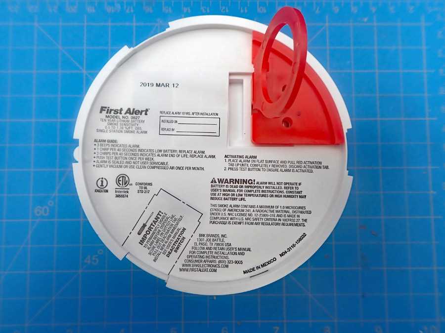 first alert smoke alarm instruction manual