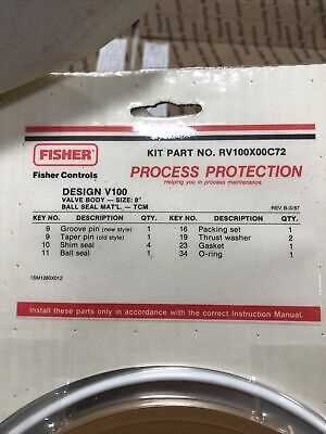 fisher v100 instruction manual