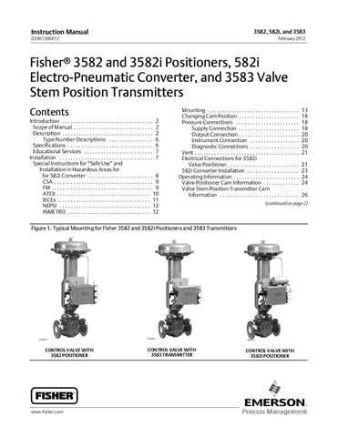 fisher v500 instruction manual