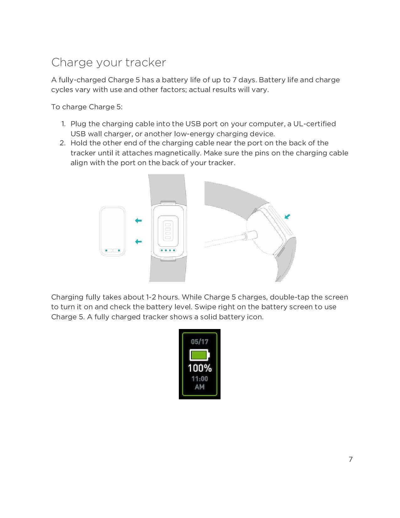 fitbit charge 3 instruction manual